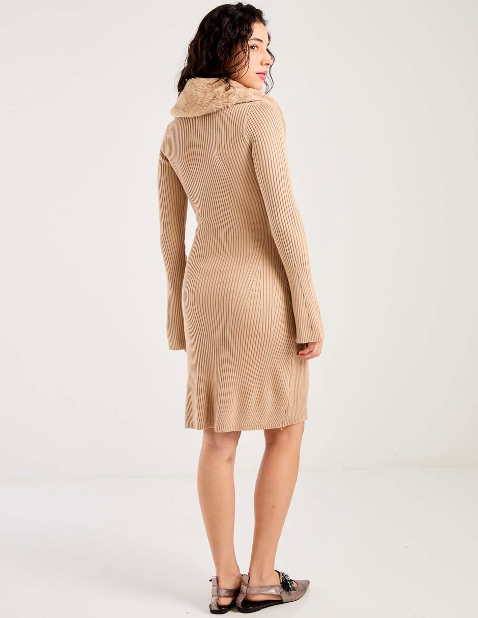Vestido a la rodilla casual para mujer 2