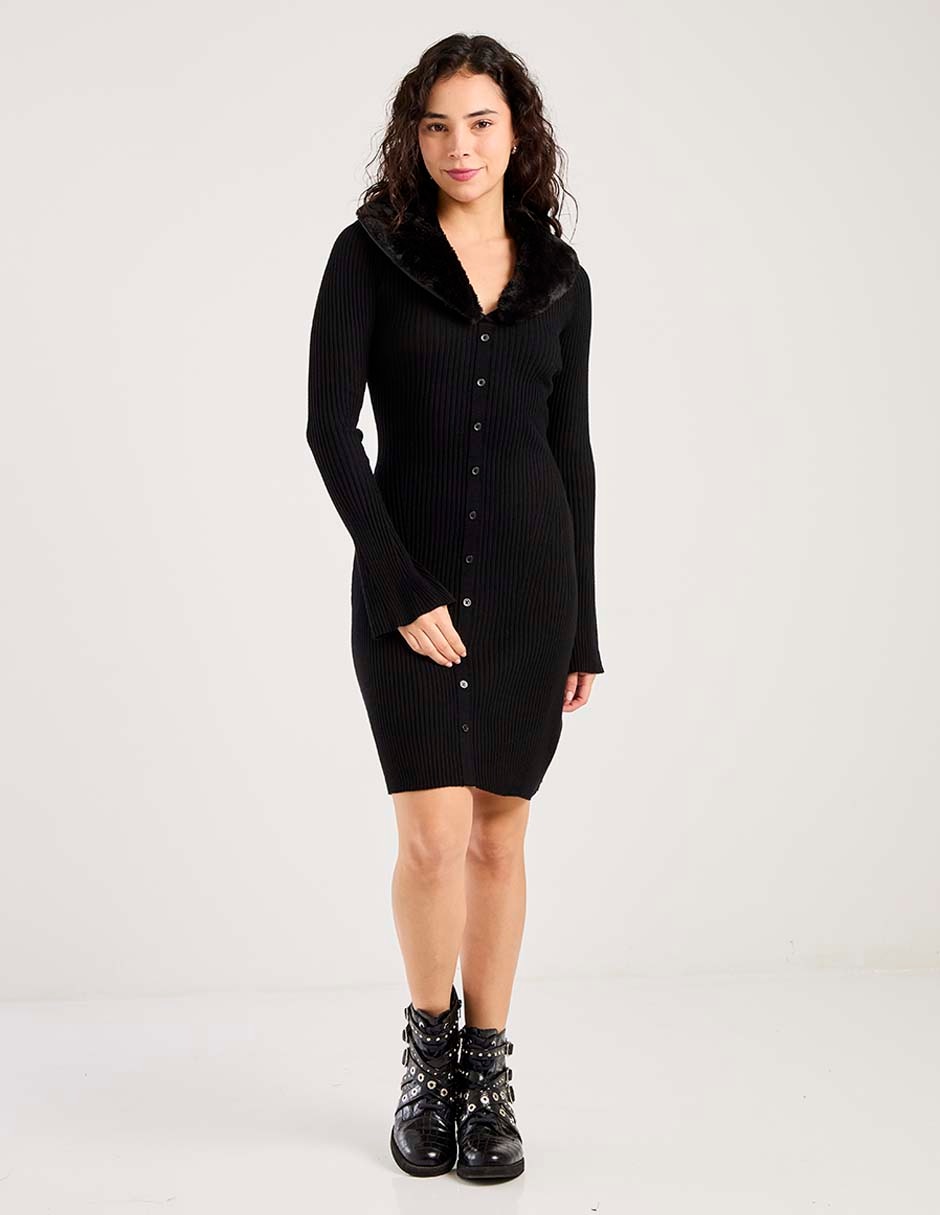 Vestido a la rodilla casual para mujer Vestido a la rodilla casual para mujer