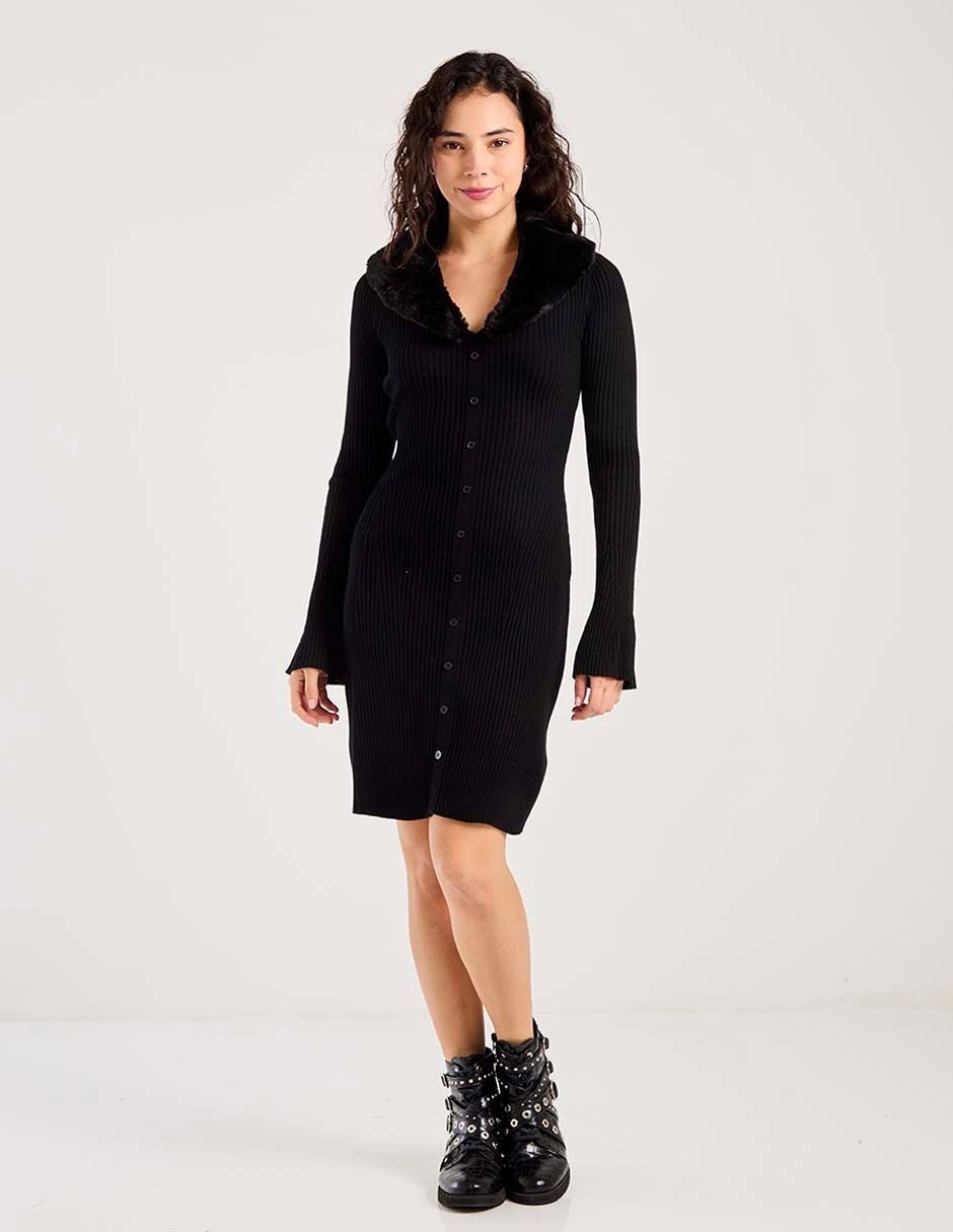 Vestido a la rodilla casual para mujer 3