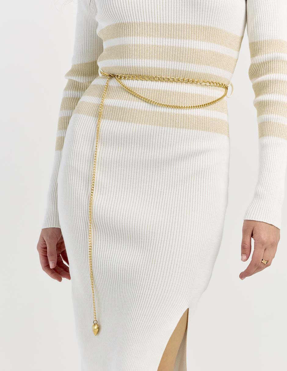 Vestido 3/4 casual para mujer 4