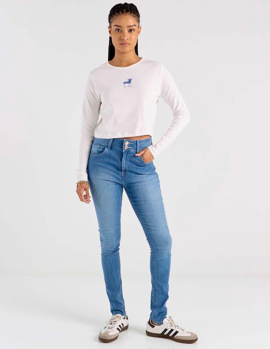 Jeans skinny para mujer 3