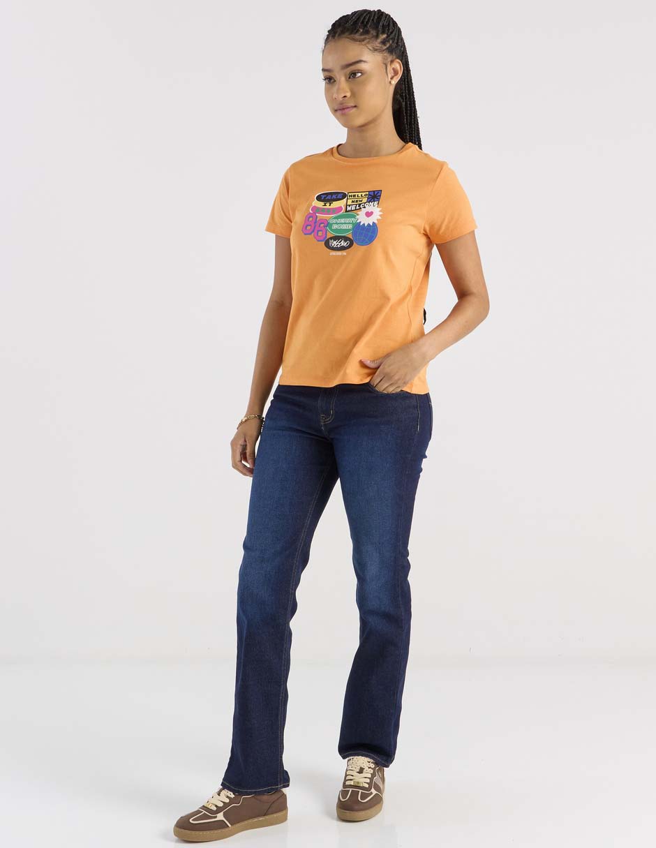 Jeans straight para mujer 3