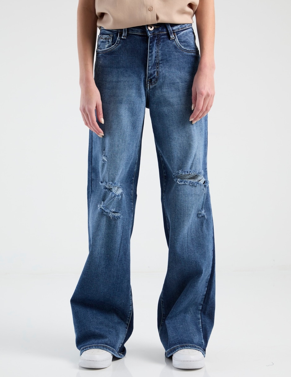 Jeans relaxed wide leg para mujer Jeans relaxed wide leg para mujer