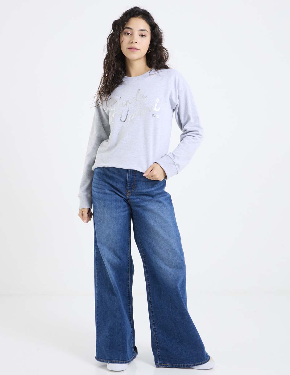 Jeans amplio para mujer 3