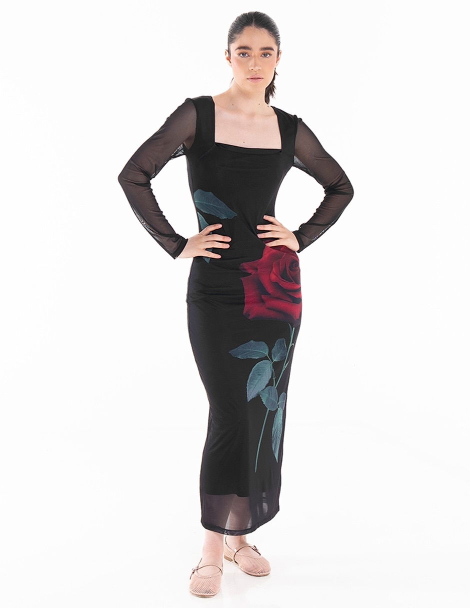 Vestido largo casual para mujer Vestido largo casual para mujer