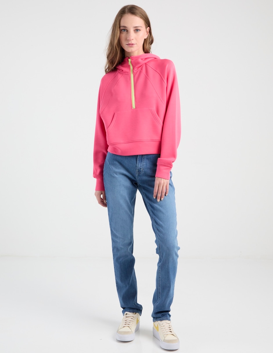 Jeans skinny corte cintura alta para mujer 3