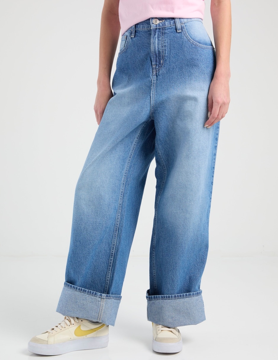 Jeans relaxed wide leg para mujer Jeans relaxed wide leg para mujer