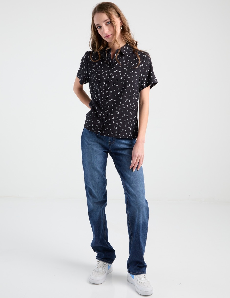 Jeans straight para mujer 3