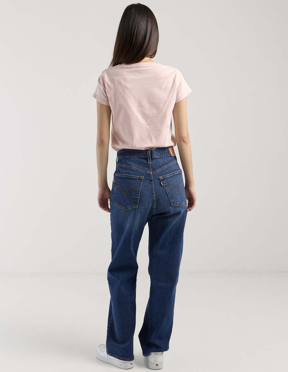 Jeans straight para mujer 2