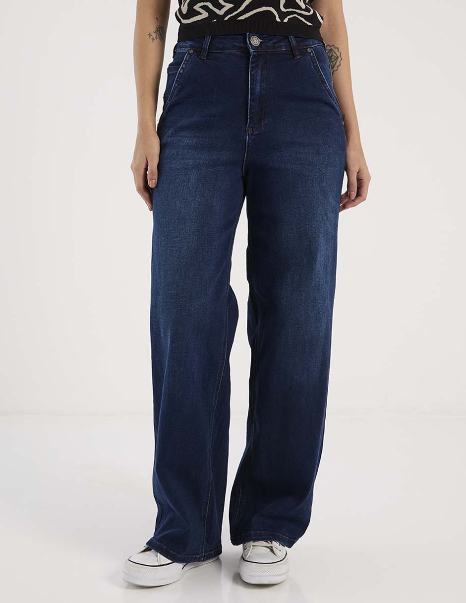 Jeans relaxed baggy para mujer