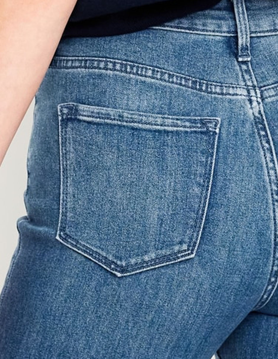 Jeans straight 734889-000 para mujer 3