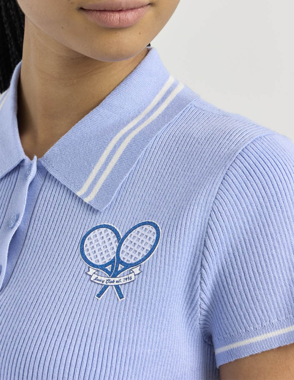 Playera tipo polo para mujer 4
