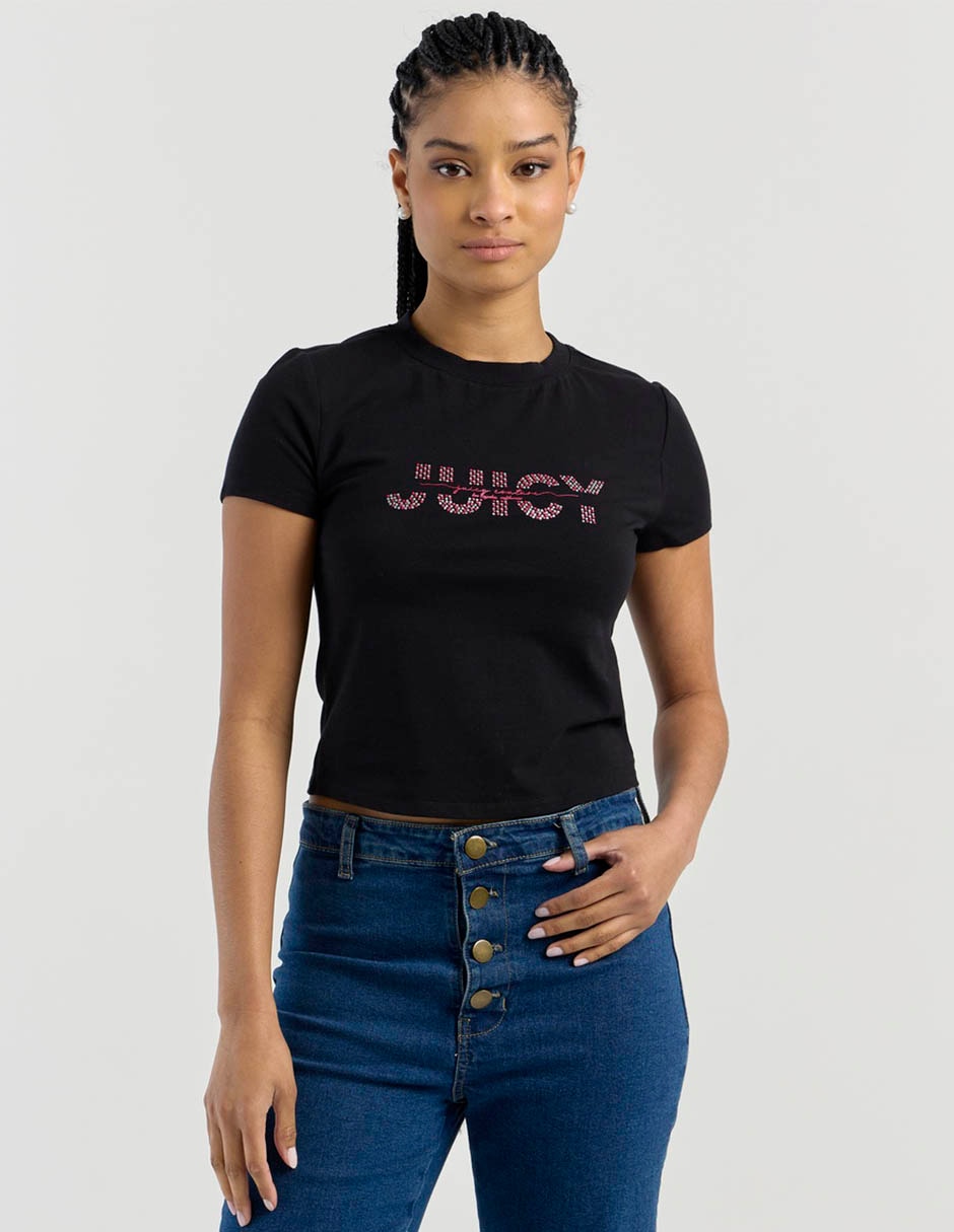 Top cuello redondo Top cuello redondo