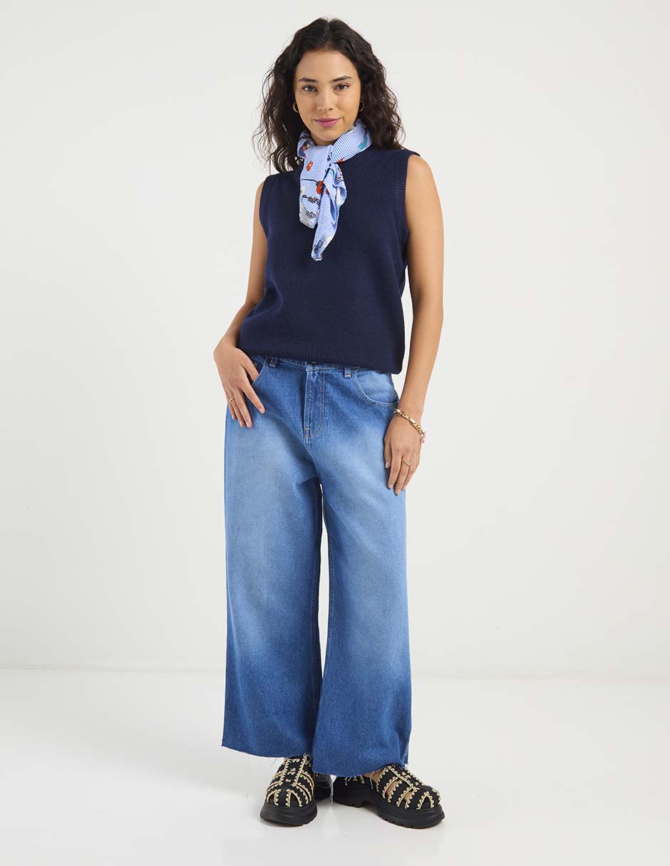 Jeans wide leg para mujer 3