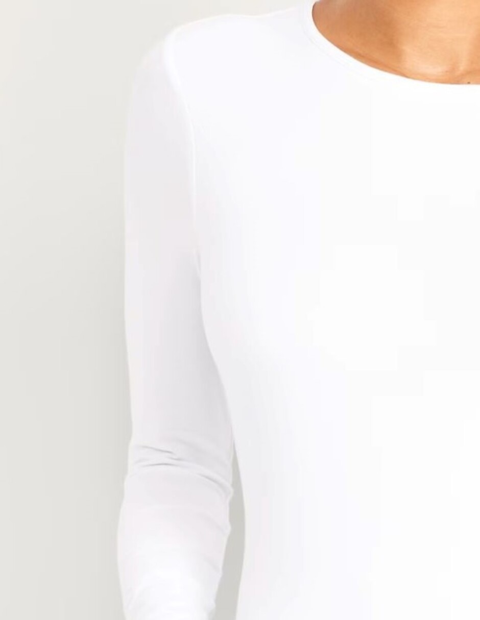 Blusa body manga larga para mujer 3