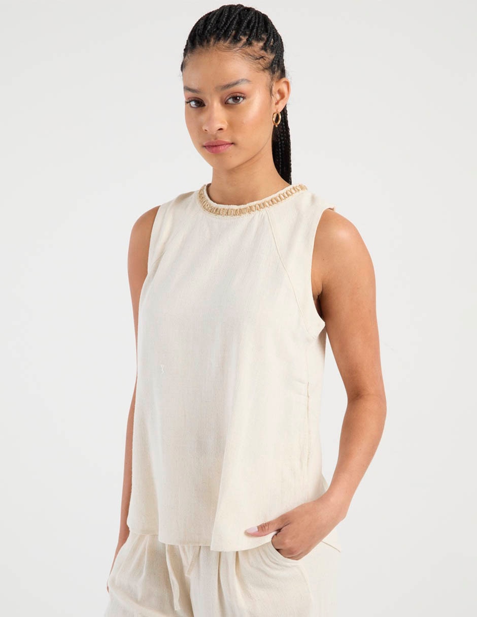 Blusa de tirantes para mujer