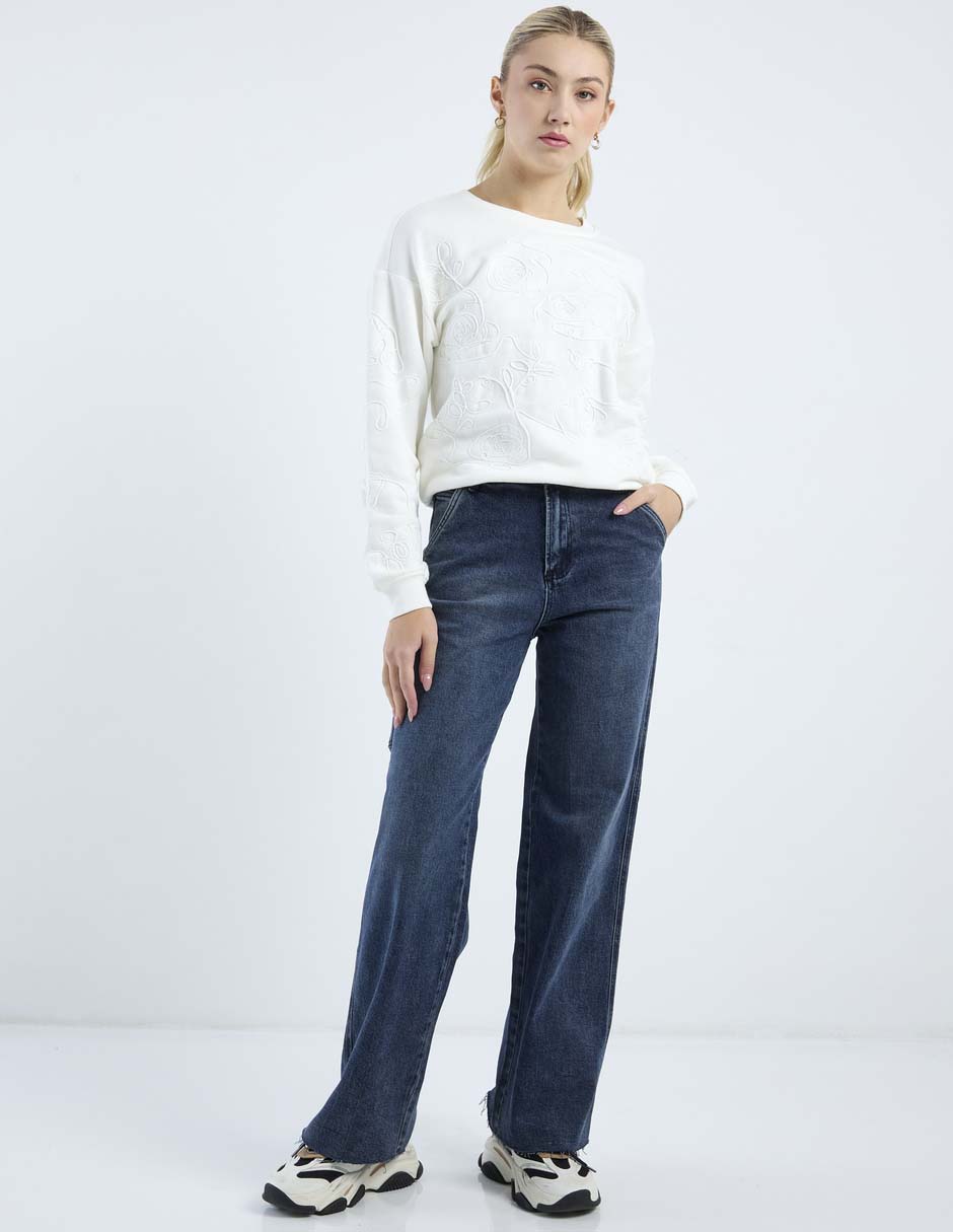 Jeans slim cintura baja para mujer 2