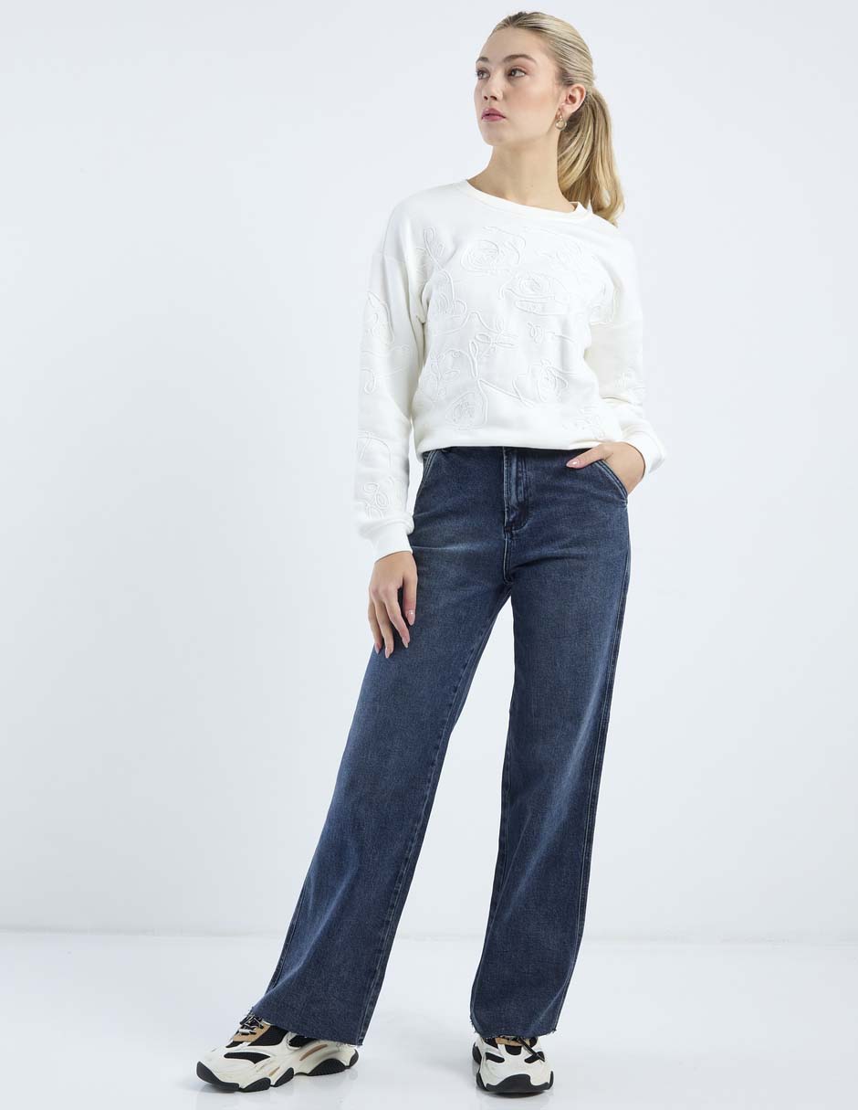 Jeans slim cintura baja para mujer 3