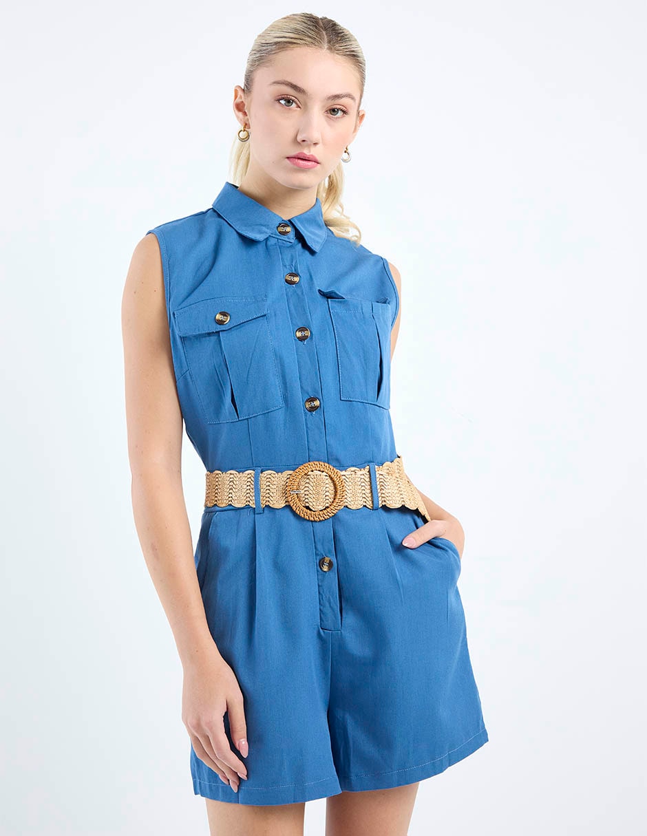 Vestido corto casual para mujer