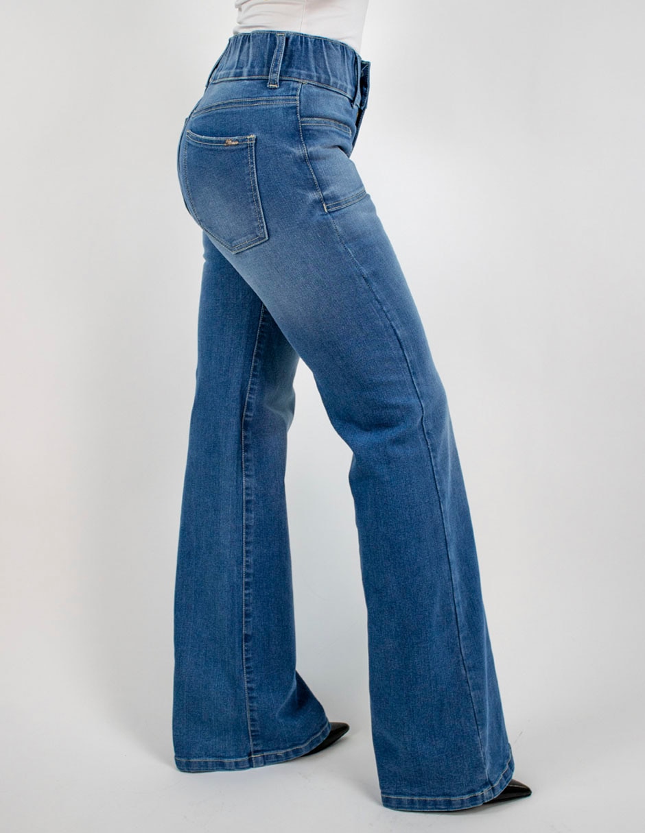Jeans wide leg para mujer 4