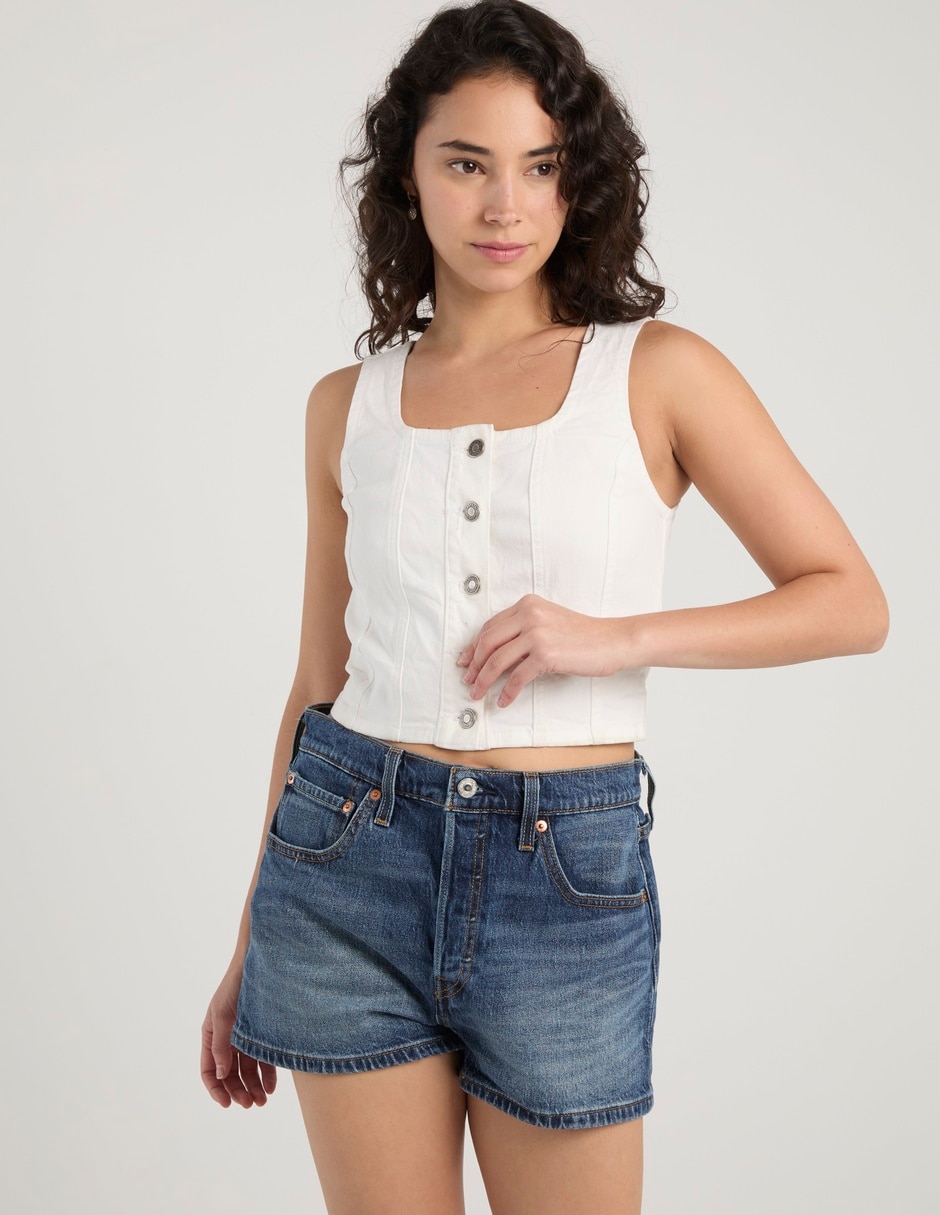 Short de mezclilla para mujer