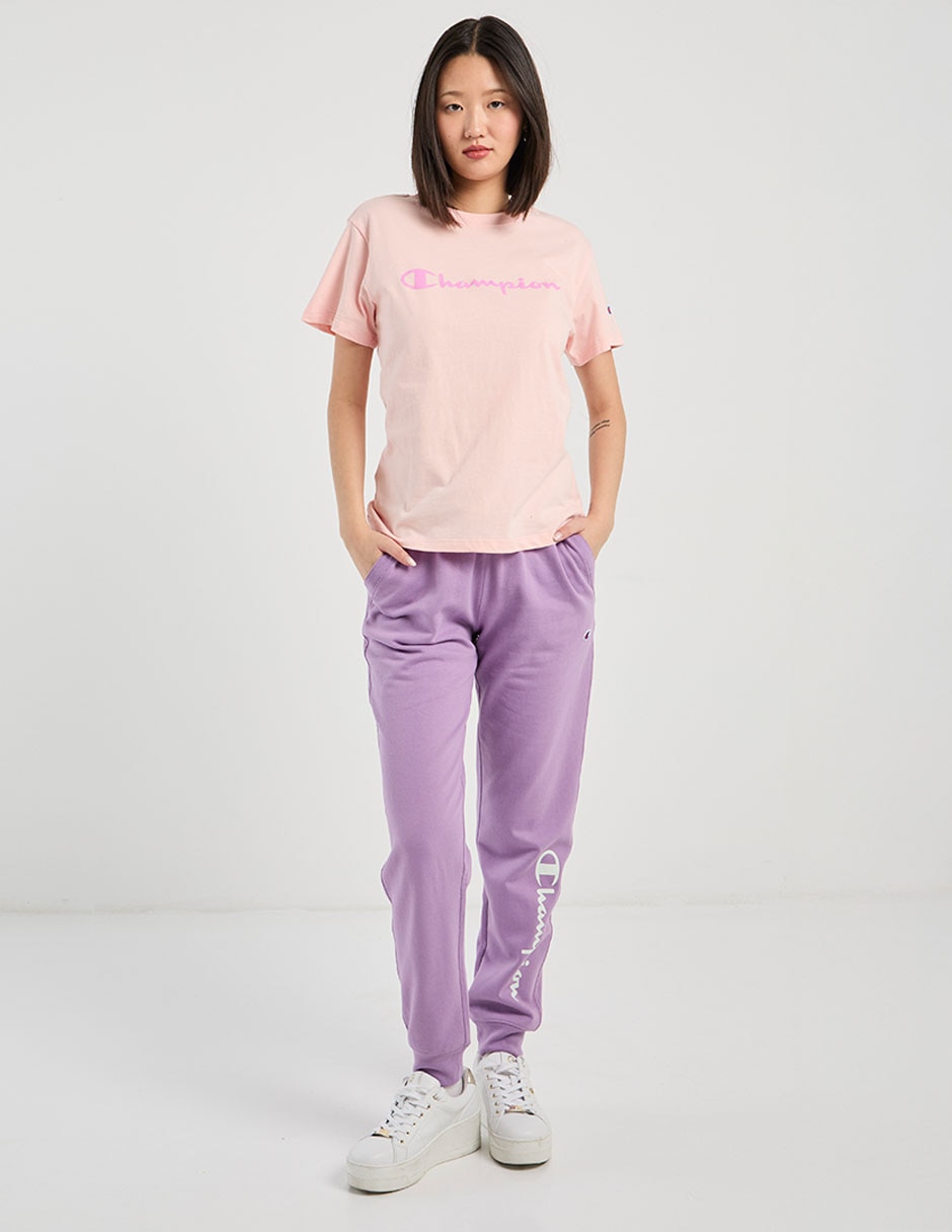 Playera manga corta cuello redondo para mujer 3