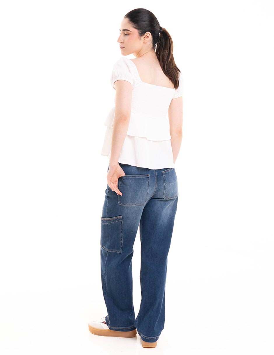 Blusa manga corta para mujer 2