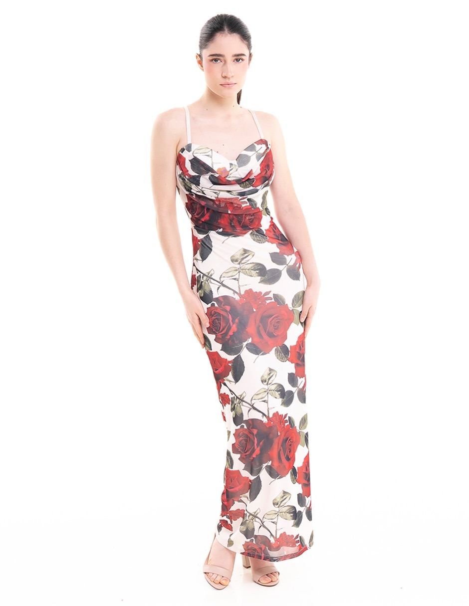 Vestido largo casual para mujer 3