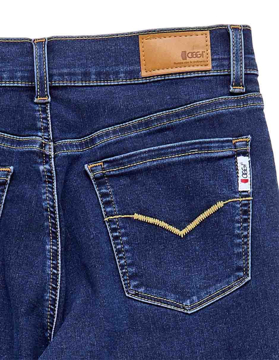 Jeans skinny cintura baja para mujer 6