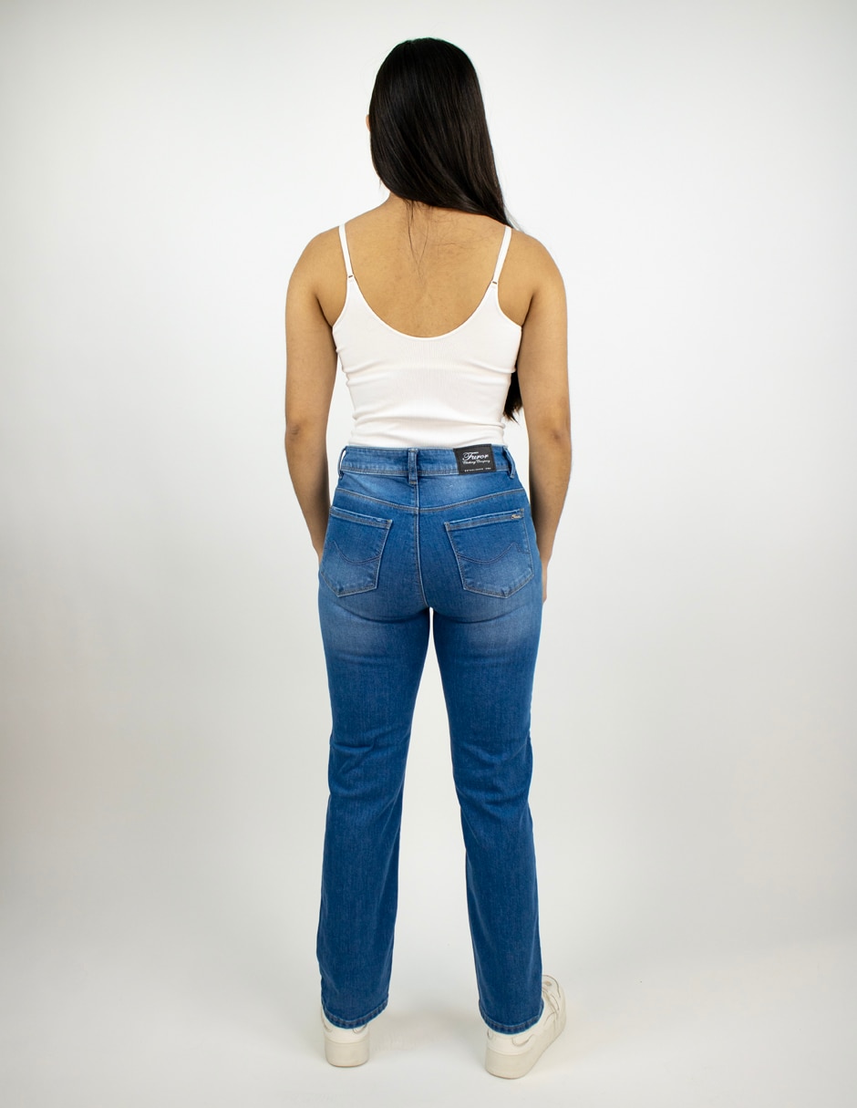 Jeans slim cintura Furor para mujer