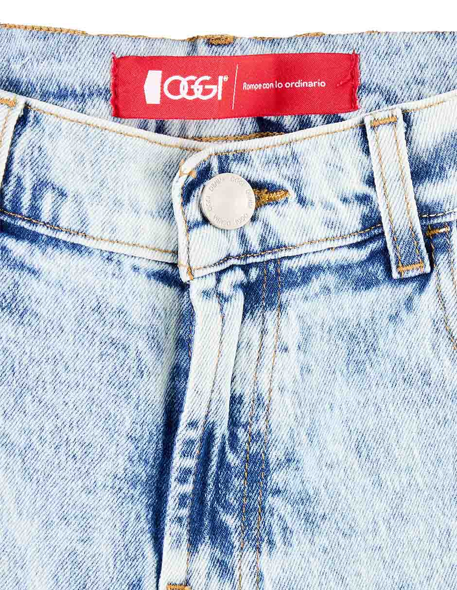 Jeans slim cintura media para mujer 5