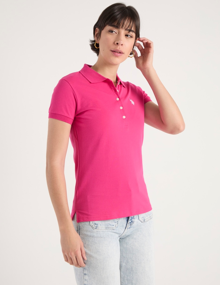 PLAYERA USLPL-203SB US POLO, G, FUCSIA