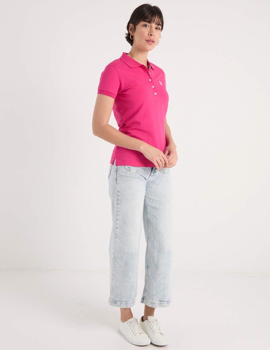 PLAYERA USLPL-203SB US POLO, G, FUCSIA