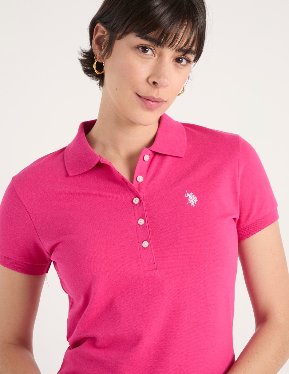 PLAYERA USLPL-203SB US POLO, G, FUCSIA
