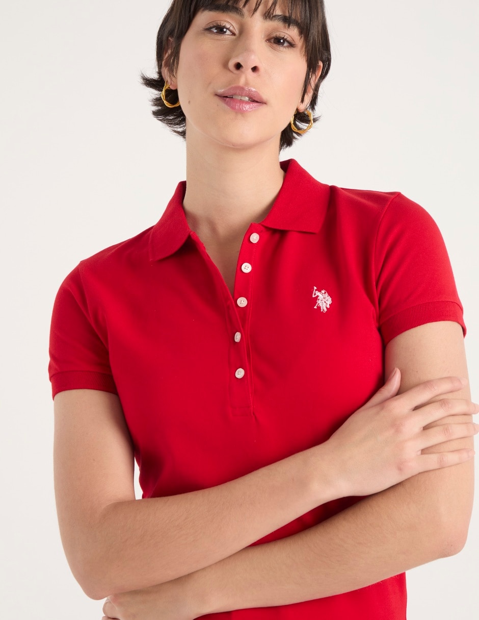 PLAYERA USLPL-203SB US POLO, G, ROJO