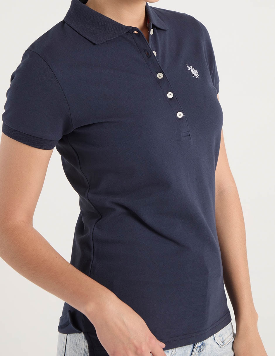 Playera tipo polo para mujer 5
