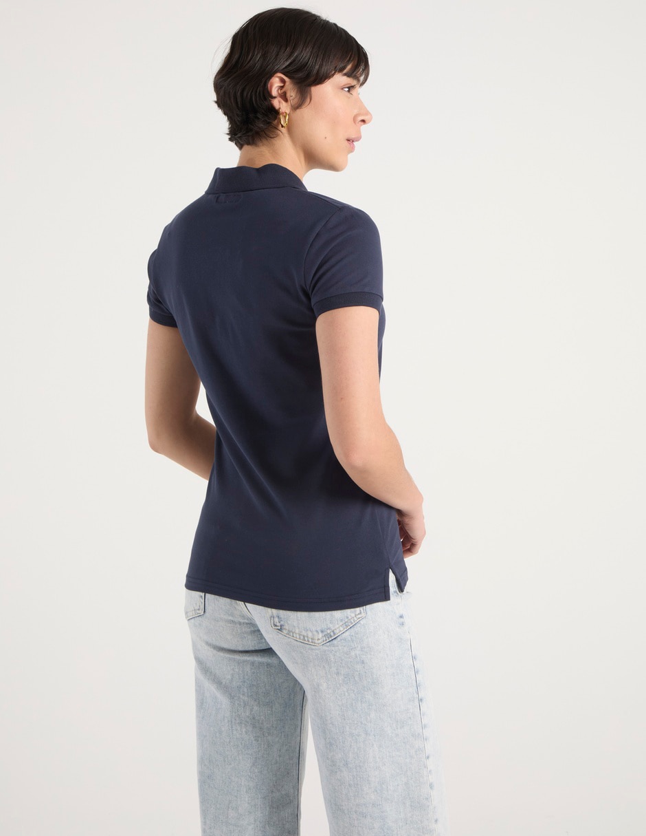 Playera tipo polo para mujer 6
