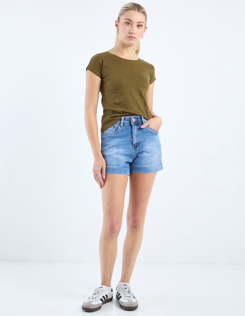 Short de mezclilla para mujer 2