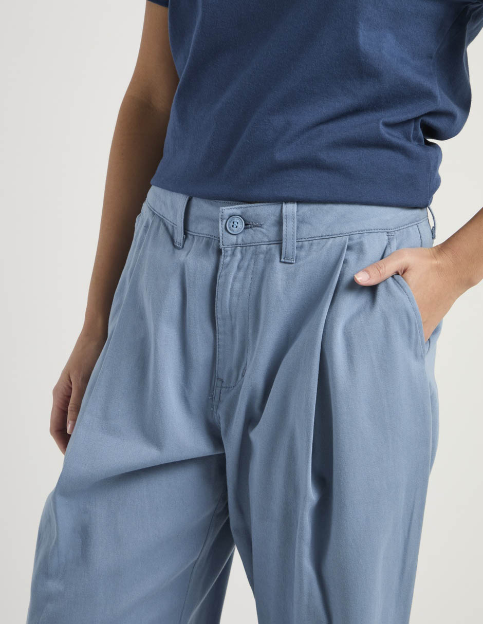 Jeans baggy cintura para mujer 5